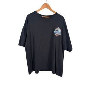 Harley Davidson Shirt Men 3XL Black 19th Annual Outer Banks Bike Week Motorcycle